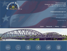 Tablet Screenshot of matamorasborough.com